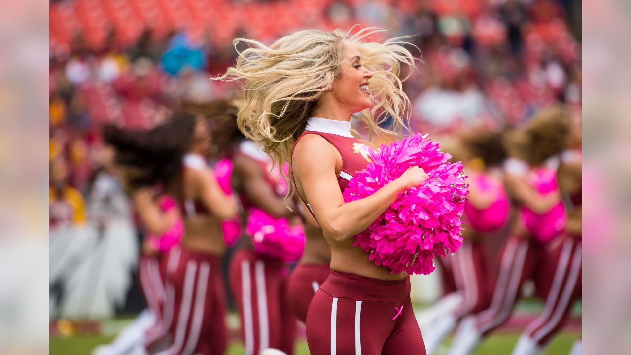 Washington Commanders cheerleaders perform during an NFL football game  against the Carolina Panthers, Saturday, Aug. 13, 2022 in Landover. (AP  Photo/Daniel Kucin Jr Stock Photo - Alamy