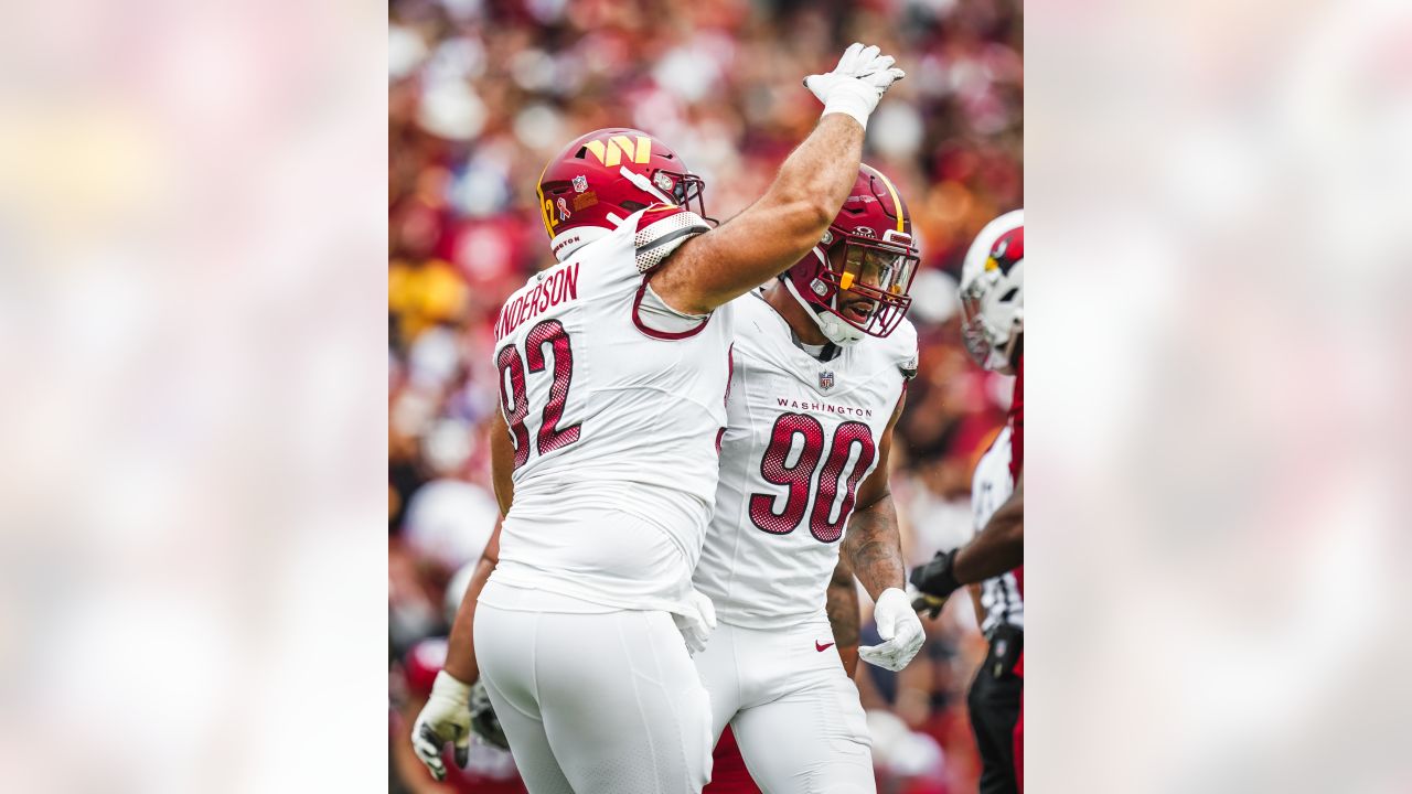 Photo: Washington Commanders vs Arizona Cardinals at FedEX Field -  WAP20230910021 