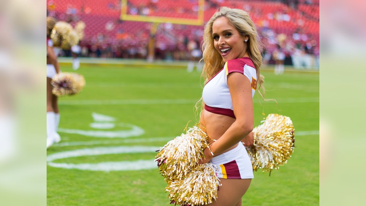 Redskins Cheerleader Heather's Swimsuit Photos