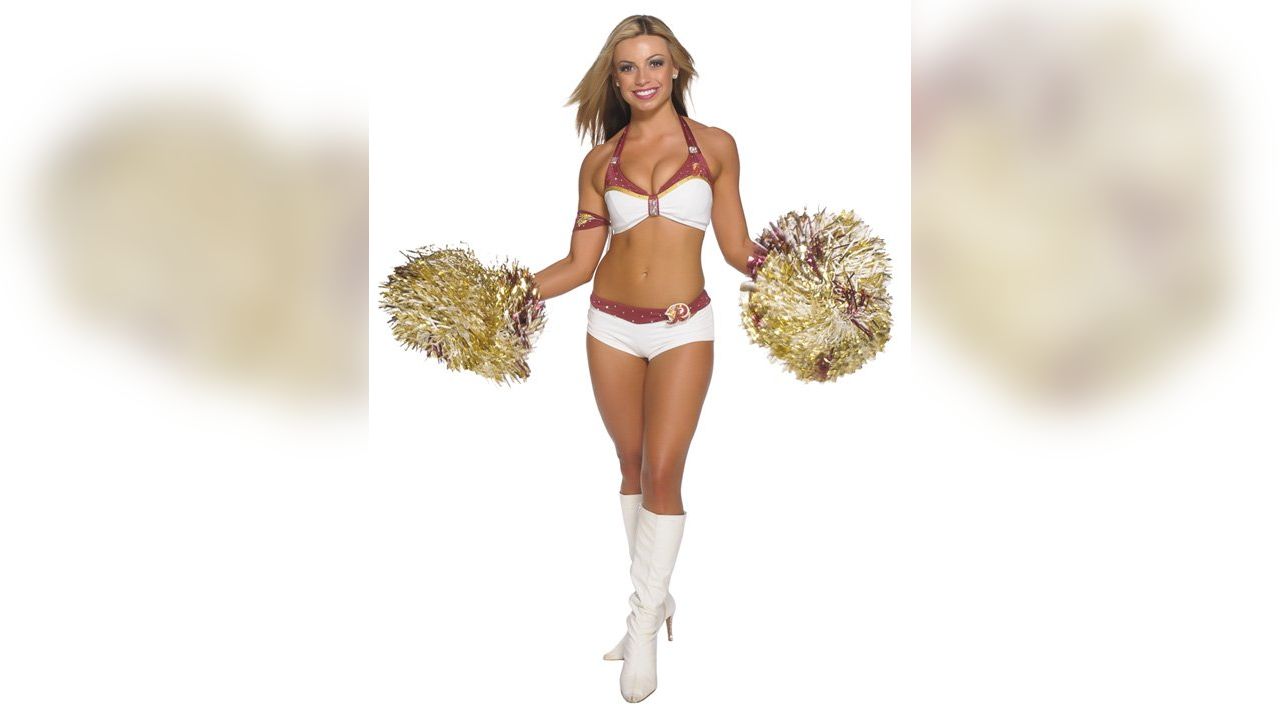 Redskins Cheerleader Christa's Game Day Photos