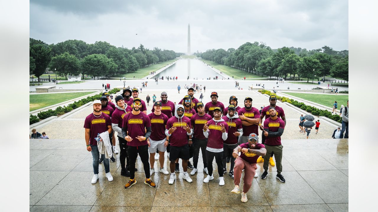 PHOTOS  Commanders' rookies tour D.C.