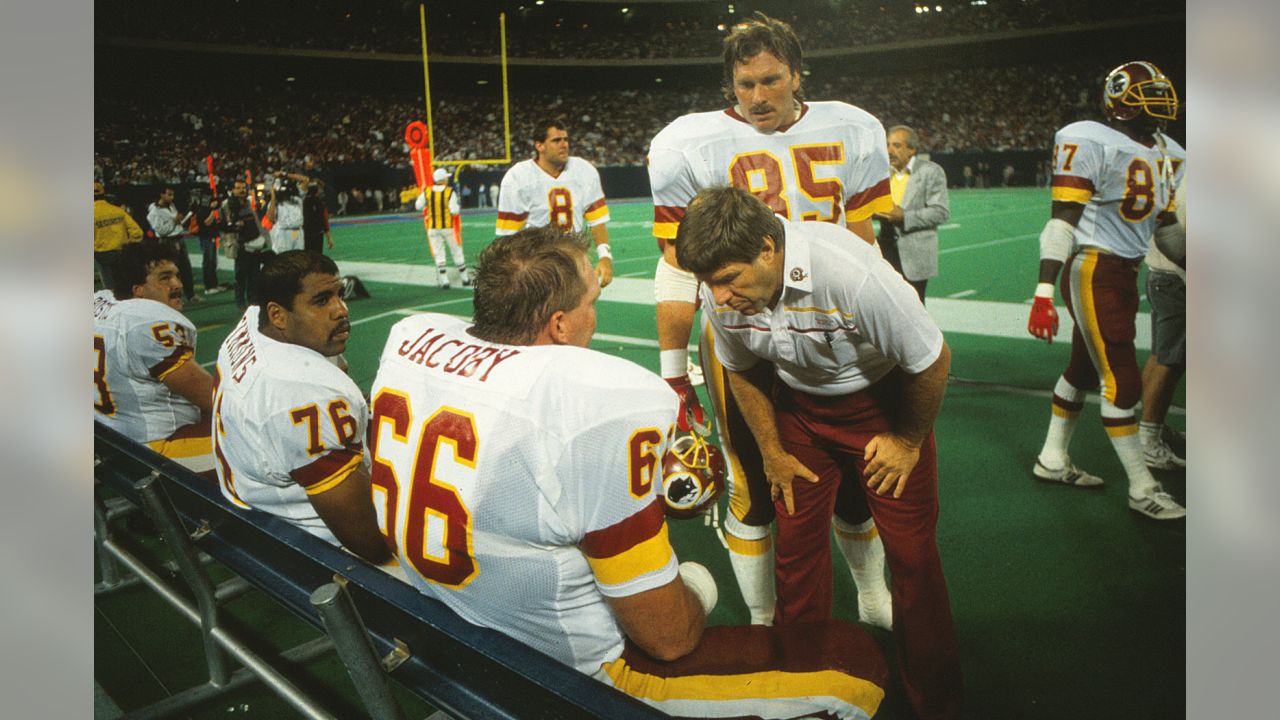 Washington Redskins offensive tackle Joe Jacoby, in spite of a