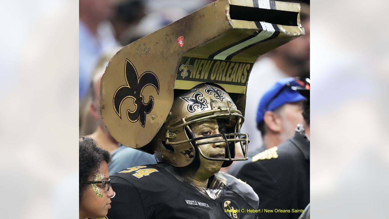 Who is Saints superfan Whistle Monsta - Axios New Orleans