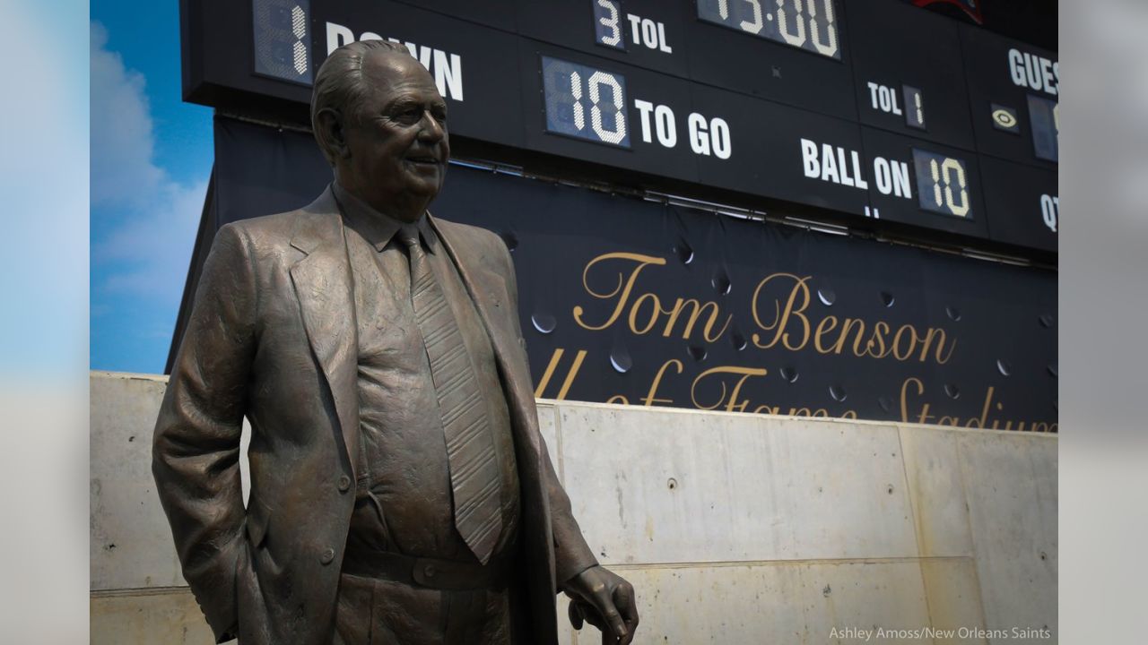 Newspaper examines who paid for Tom Benson Hall of Fame Stadium