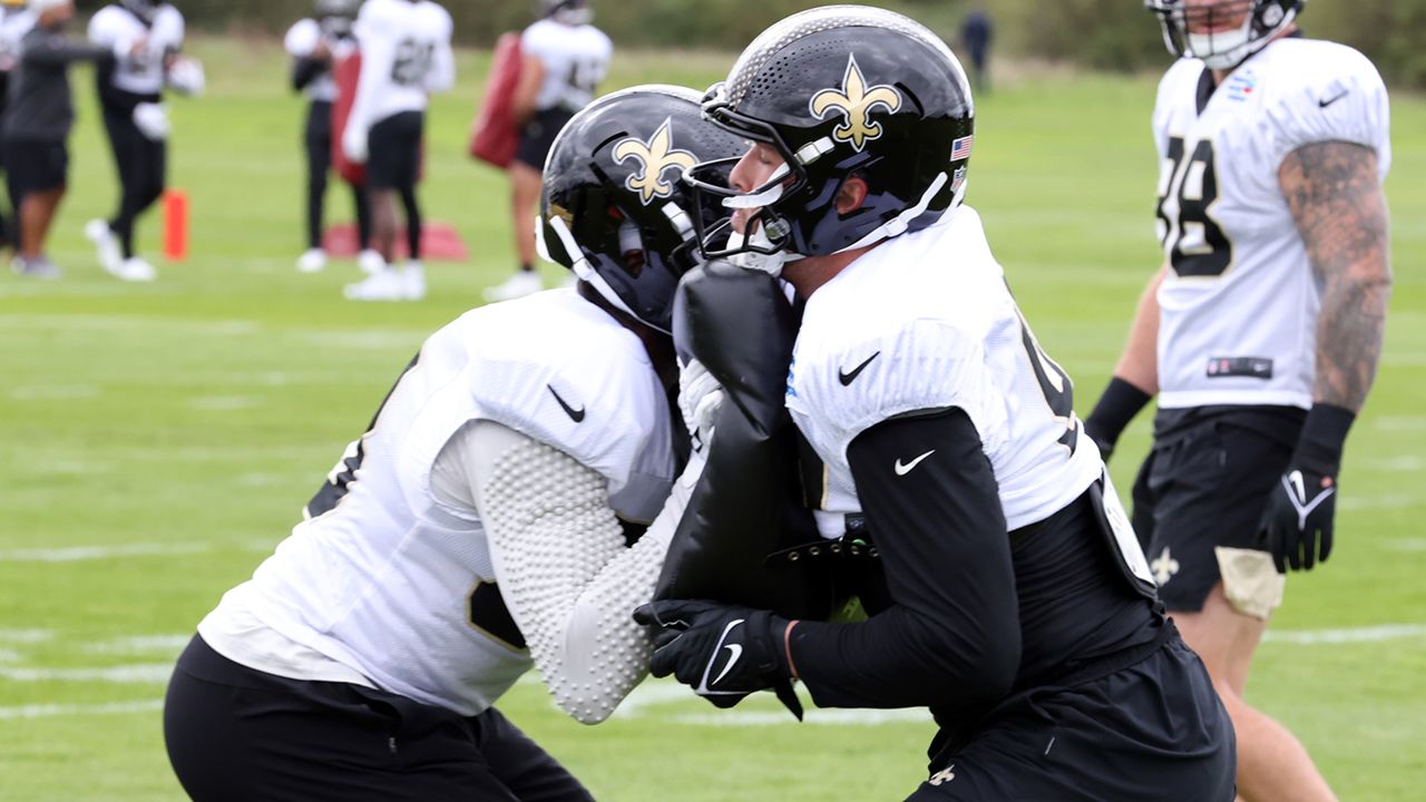 Saints to debut new black helmets at Vikings game in London