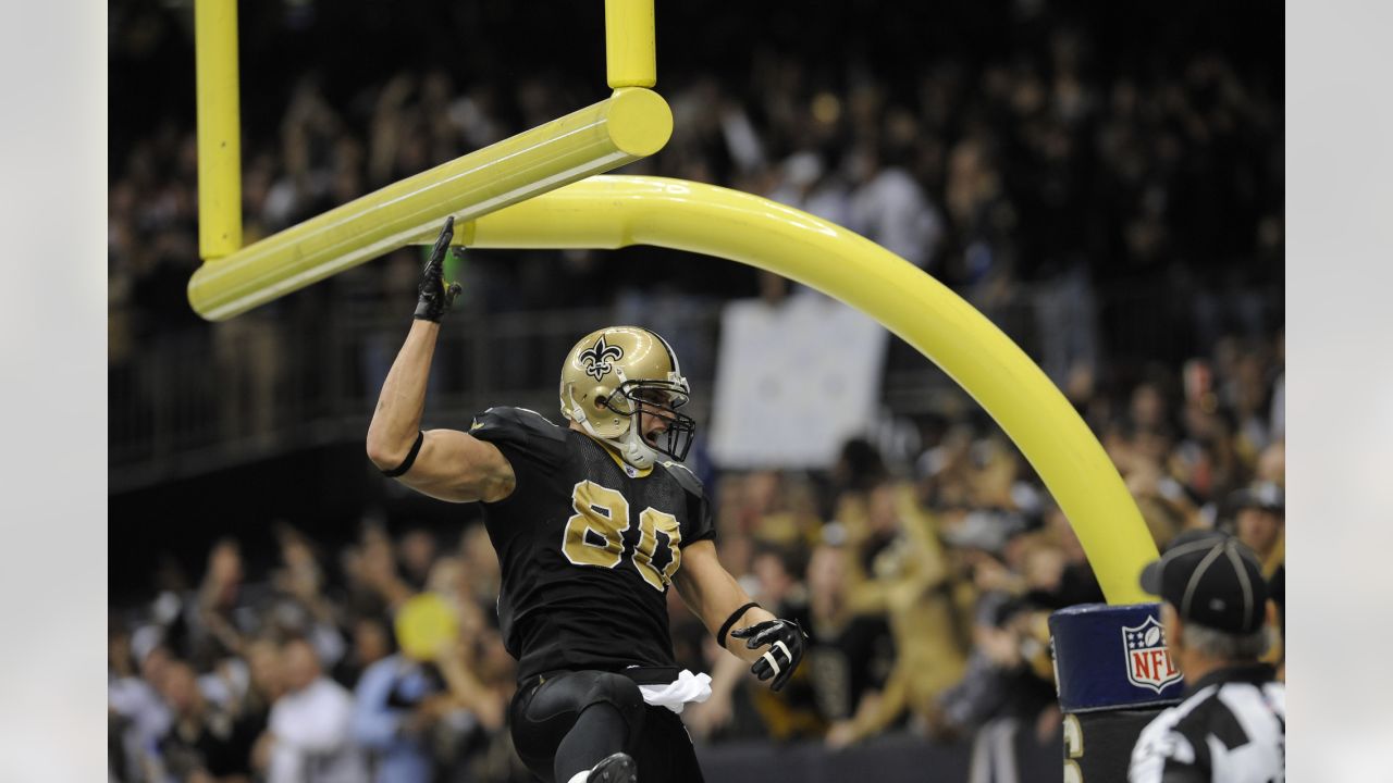 Foster Moreau says he still has his signed Jimmy Graham Saints jersey