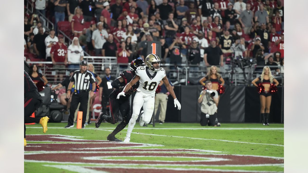 New Orleans Saints' Tre'Quan Smith in action during an NFL football game  against the New York Jets, Sunday, Dec. 12, 2021, in East Rutherford, N.J.  (AP Photo/Matt Rourke Stock Photo - Alamy