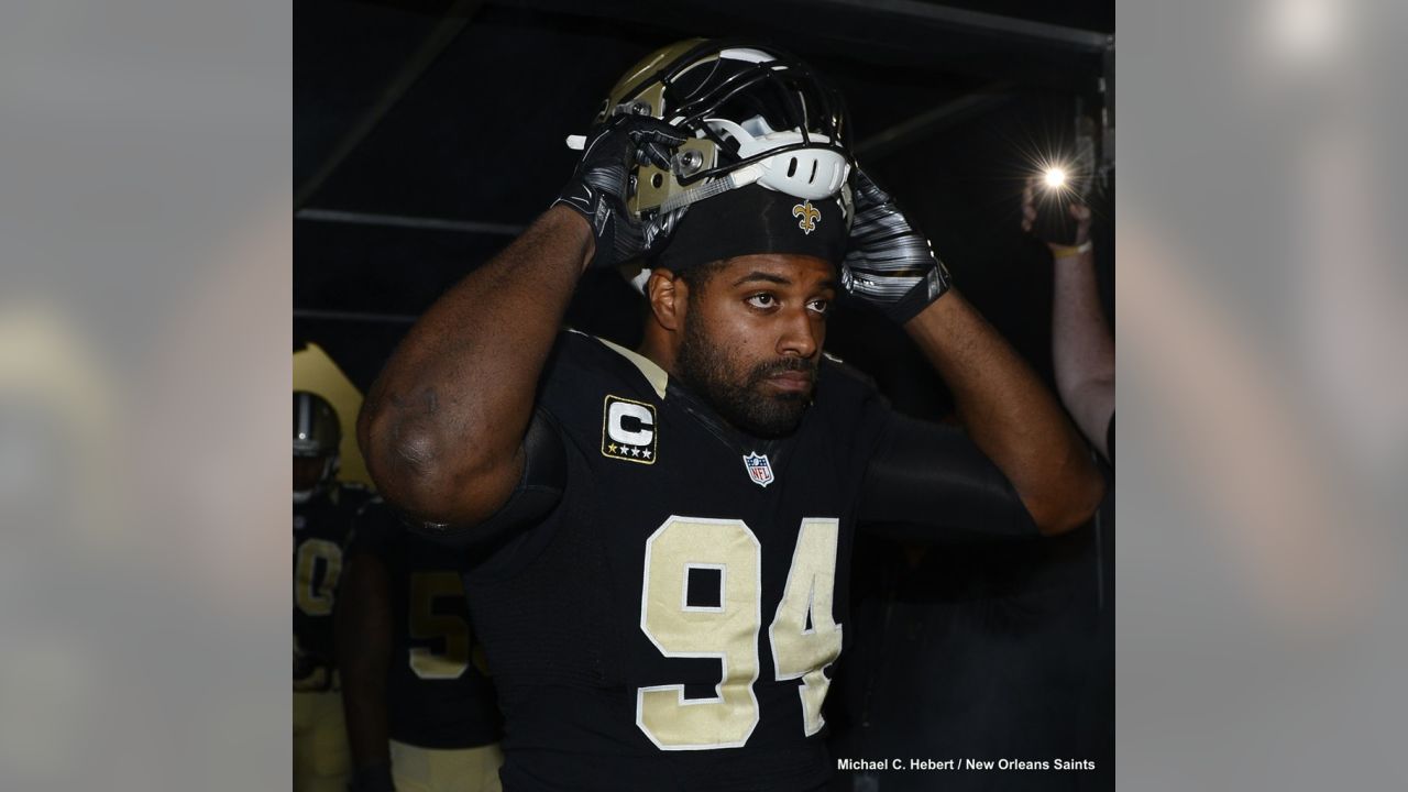 NEW ORLEANS SAINTS GAME DAY PROGRAM , CAM JORDAN & MARK INGRAM