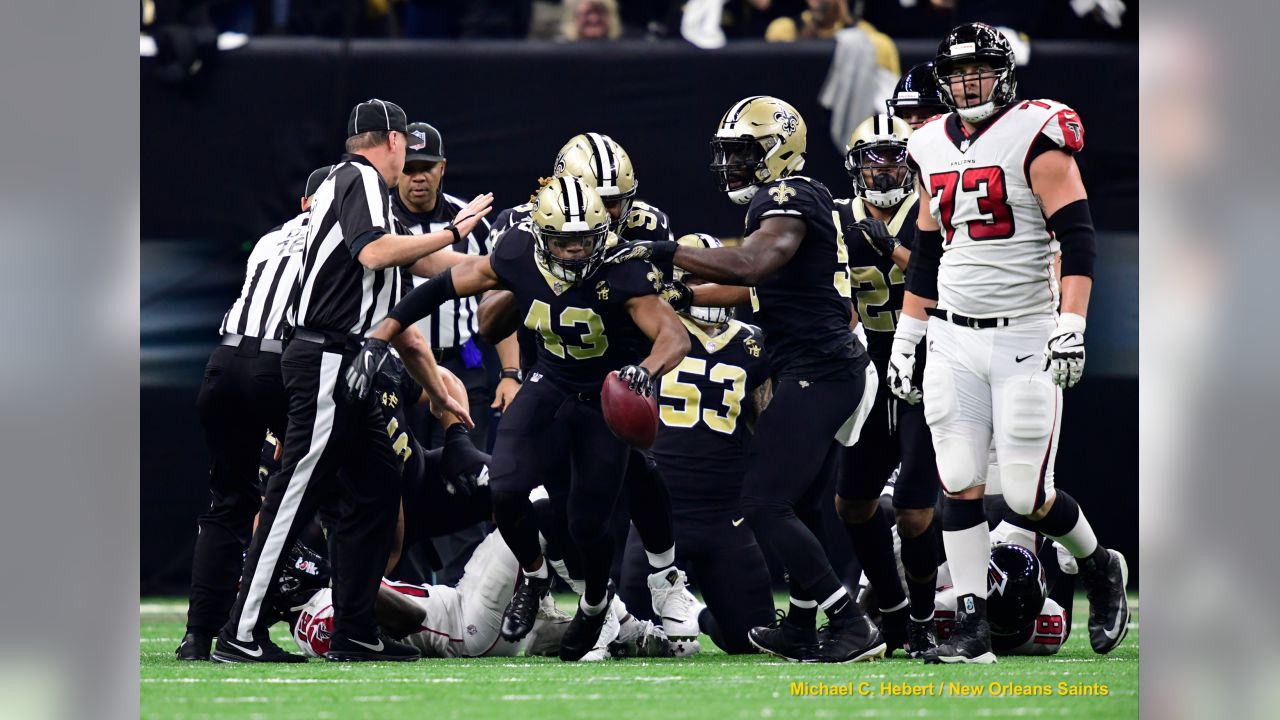 Saints carve up Falcons, 31-17, on Thanksgiving Night