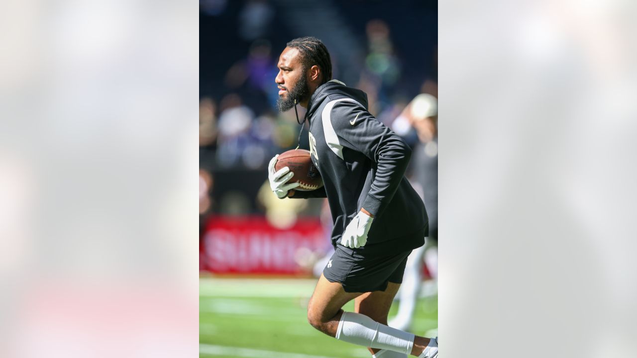 New Orleans Saints' Tre'Quan Smith in action during an NFL football game  against the New York Jets, Sunday, Dec. 12, 2021, in East Rutherford, N.J.  (AP Photo/Matt Rourke Stock Photo - Alamy