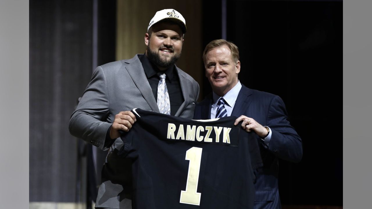 Saints first round pick Ryan Ramczyk - New Orleans Saints