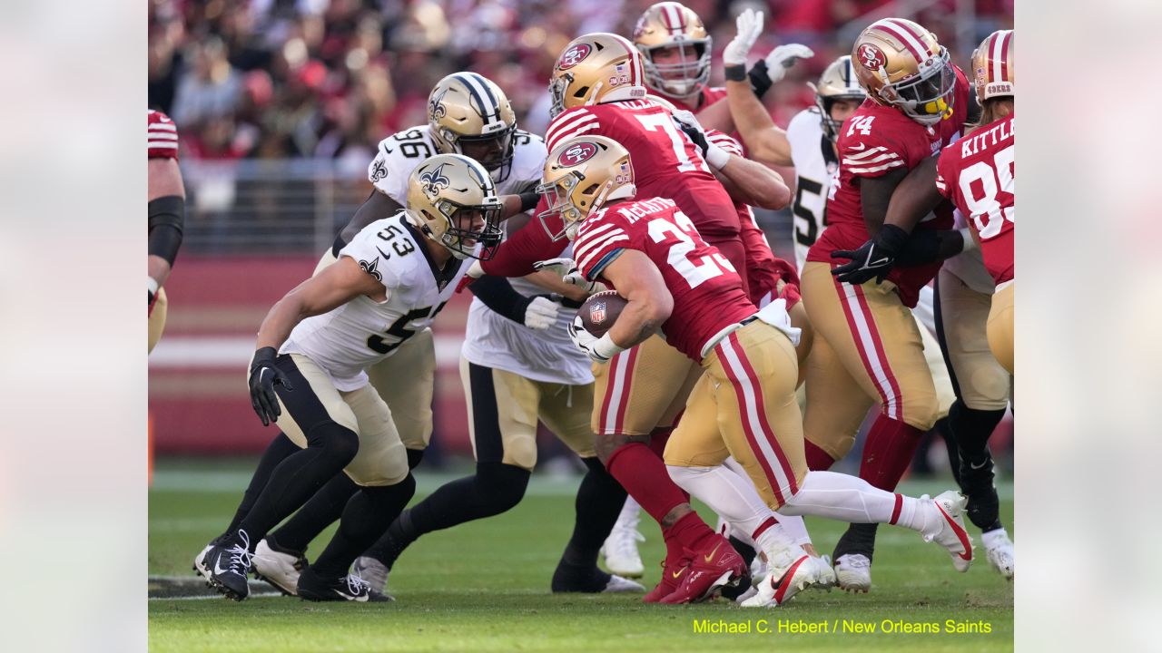 Photos: Game Action  Saints vs 49ers Week 12 2022