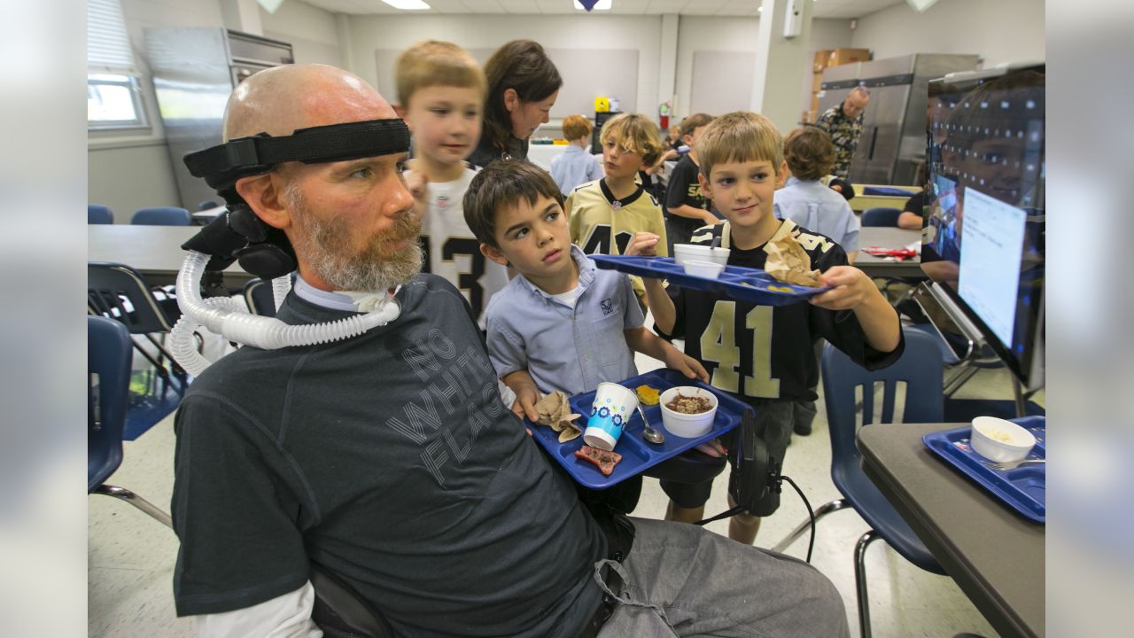 Recap: Saints legend Steve Gleason's Life Skills Sports Clinic