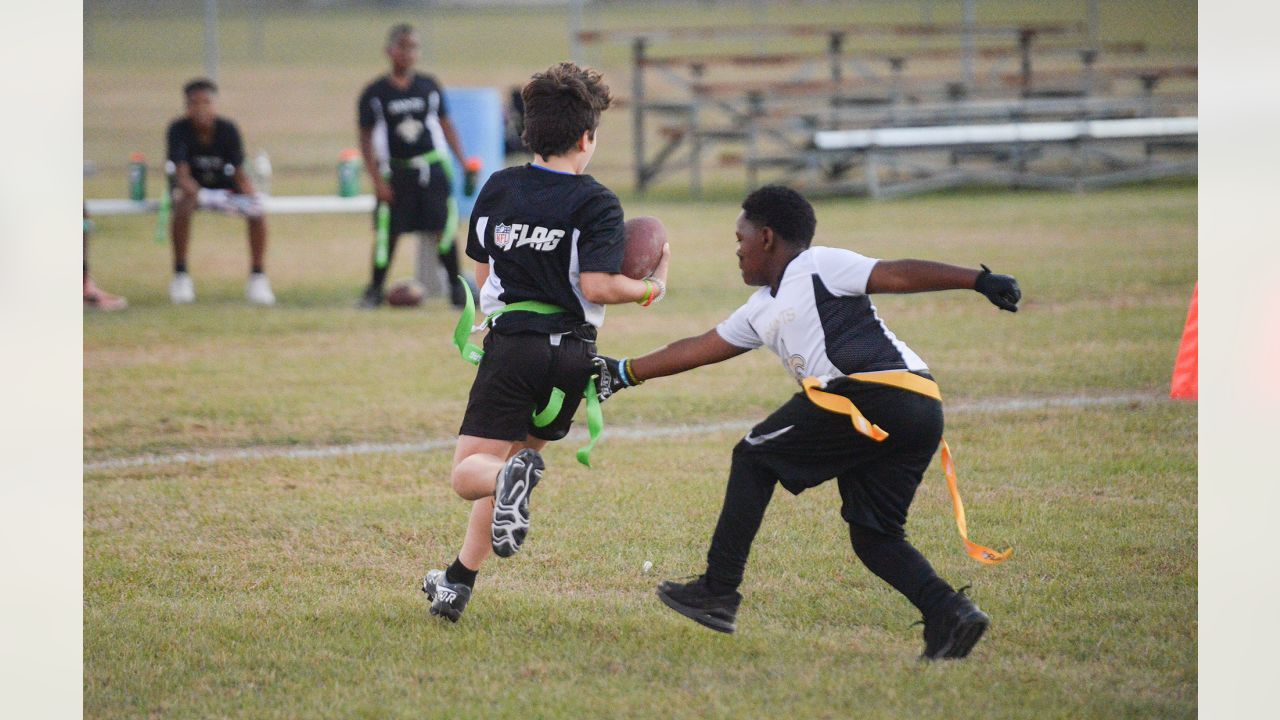 Photos: Saints, Gatorade highlight NFL Youth Flag football team in