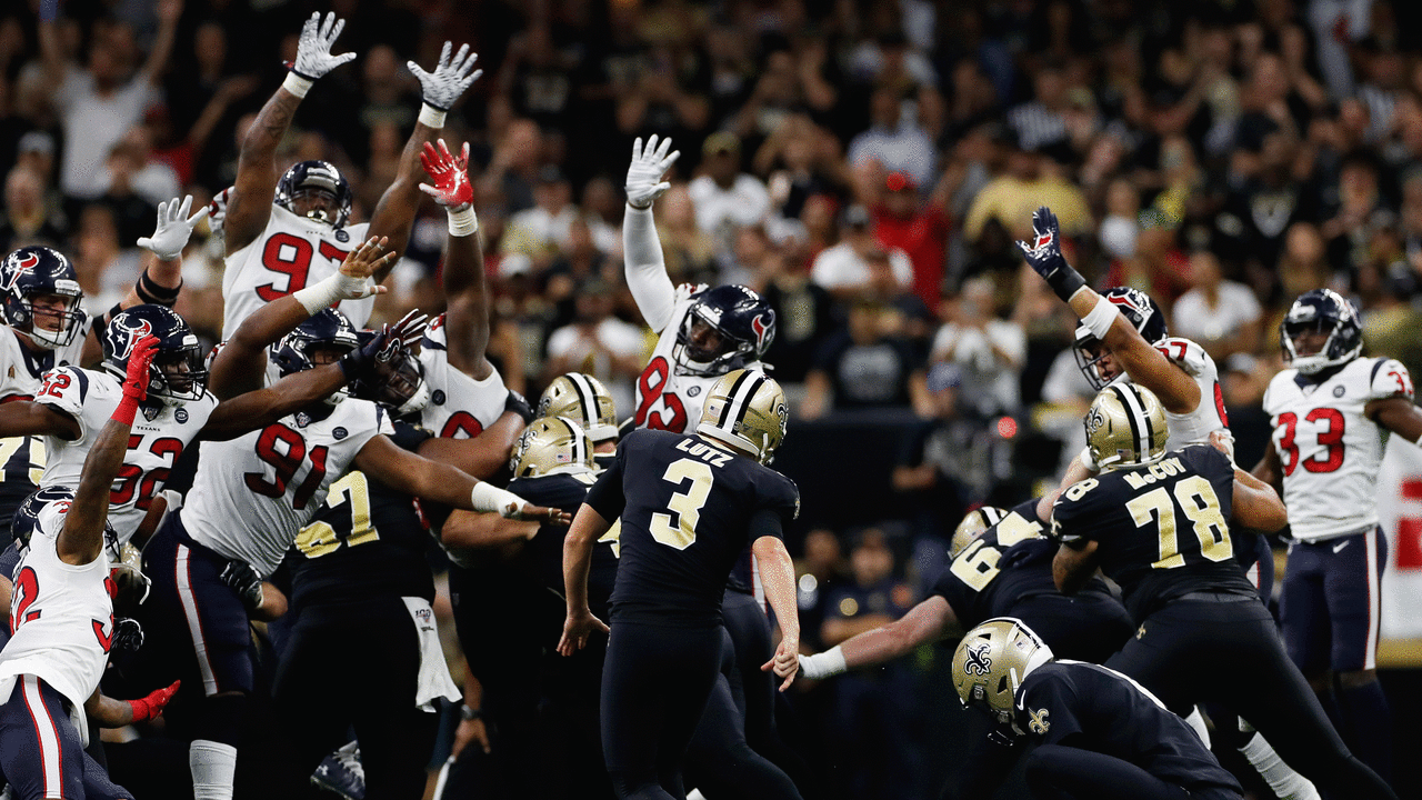 Photo: New Orleans Saints kicker Wil Lutz - NOP2019090917 