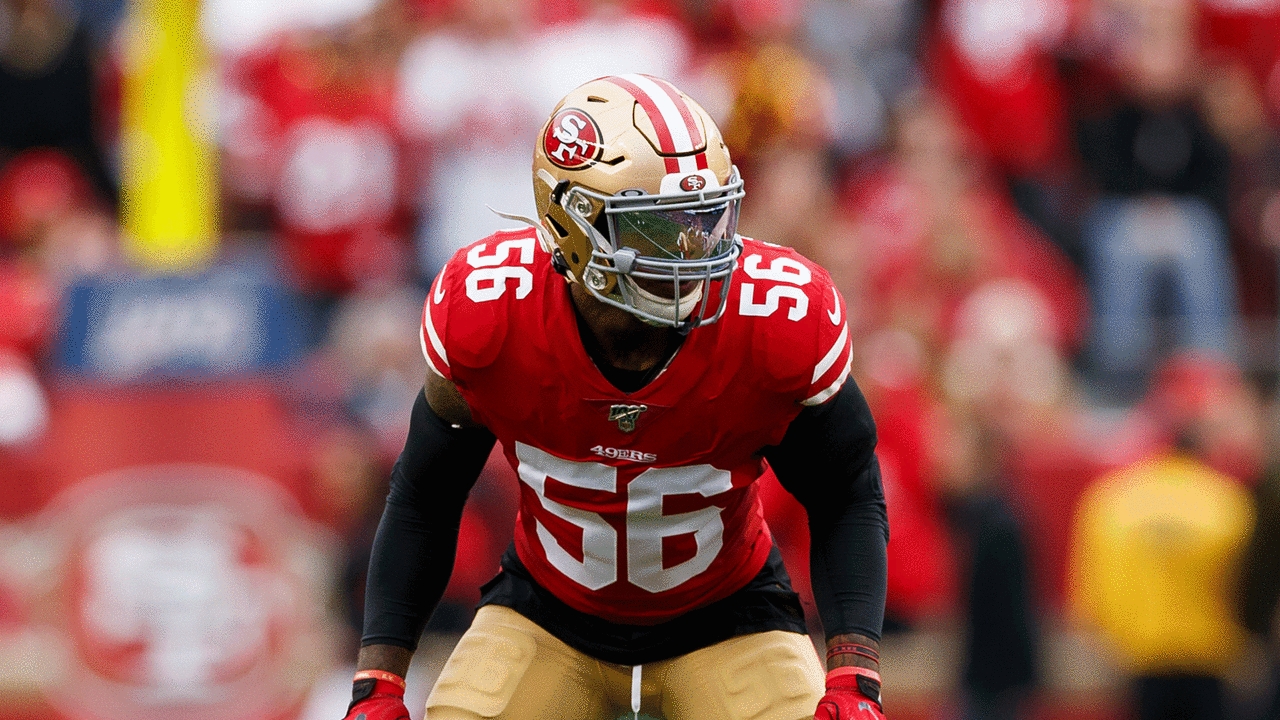 Kwon Alexander posts photo of his new No. 56 49ers jersey