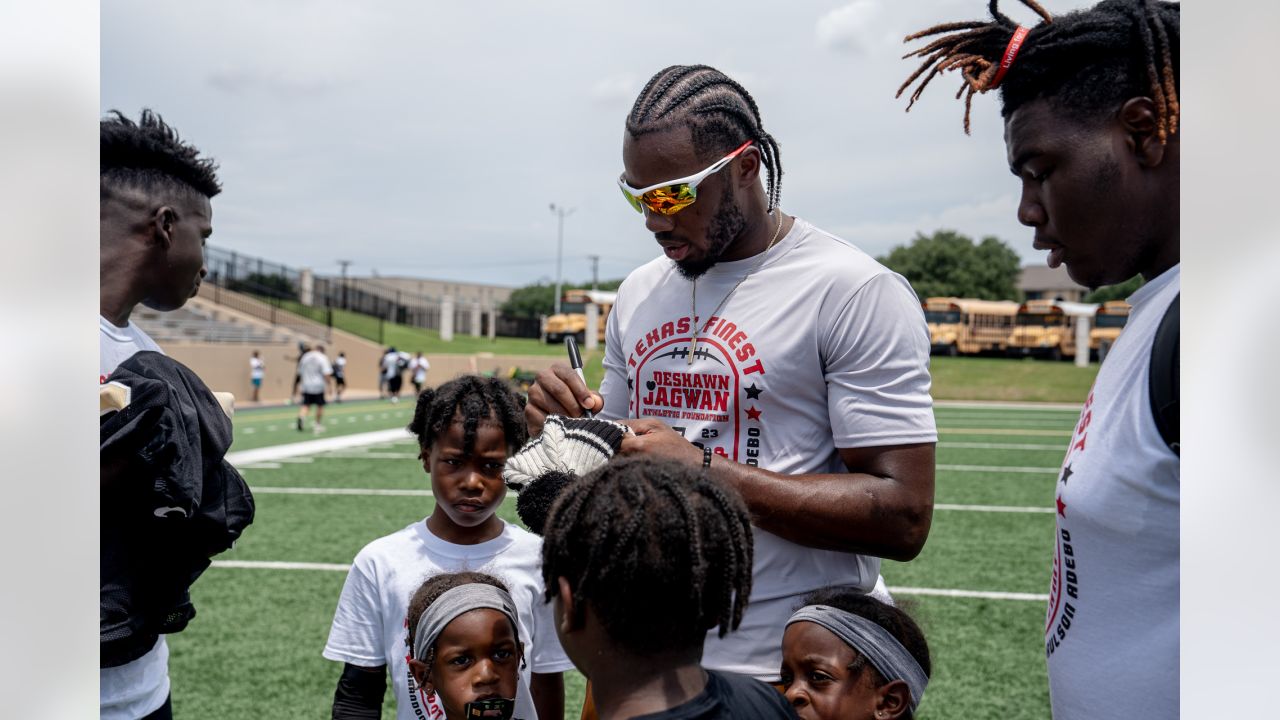 Saints CB Paulson Adebo hosts inaugural youth football camp - Canal Street  Chronicles