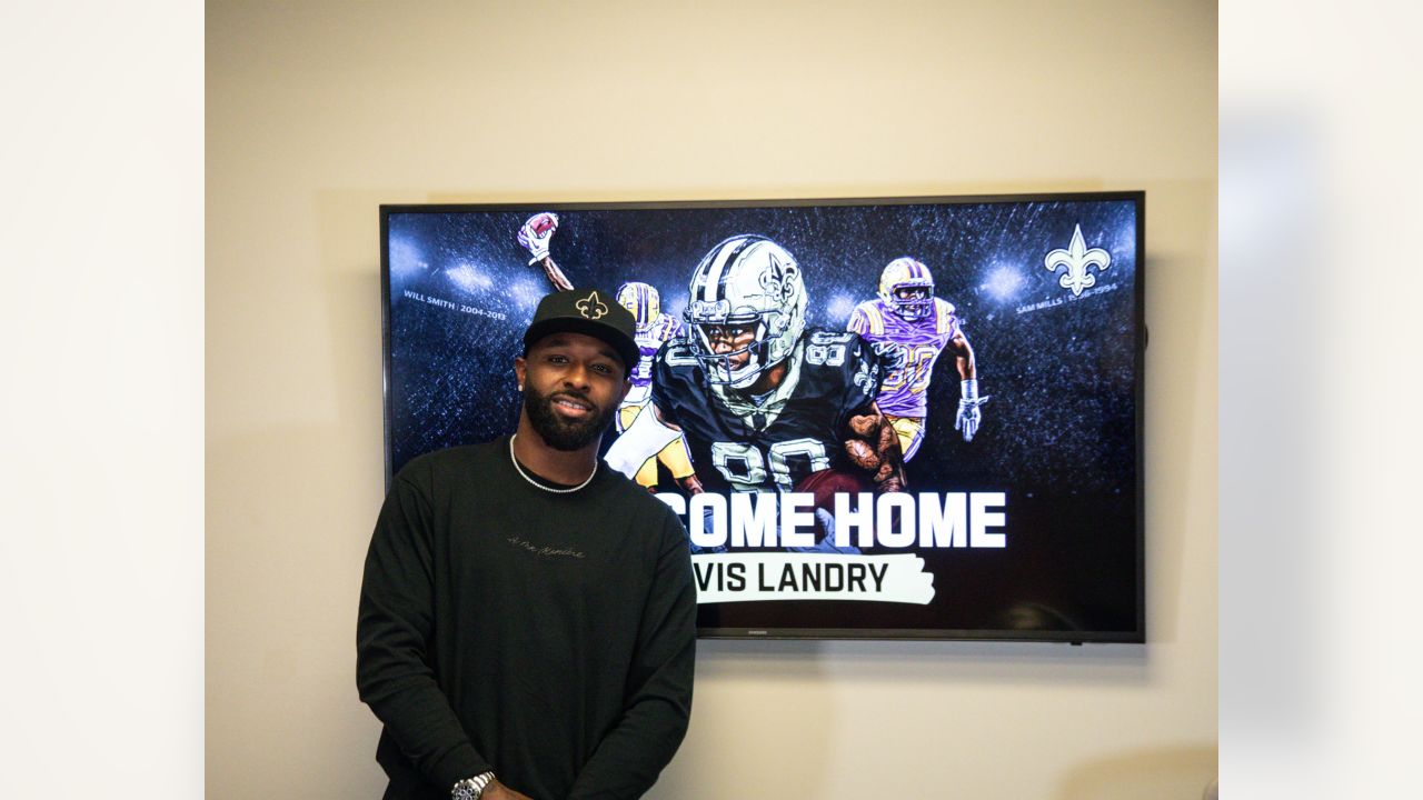 Saints' Landry: It's 'a breath of fresh air to be back home'