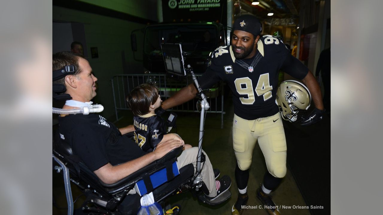 NEW ORLEANS SAINTS GAME DAY PROGRAM , CAM JORDAN & MARK INGRAM