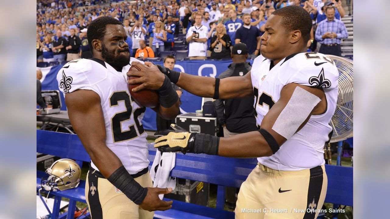 New Orleans Saints - 2011 Saints draft picks Best Buds Cover Boys  Mark Ingram II and Cam Jordan are showcased on today's Saints Gameday  program cover! -->