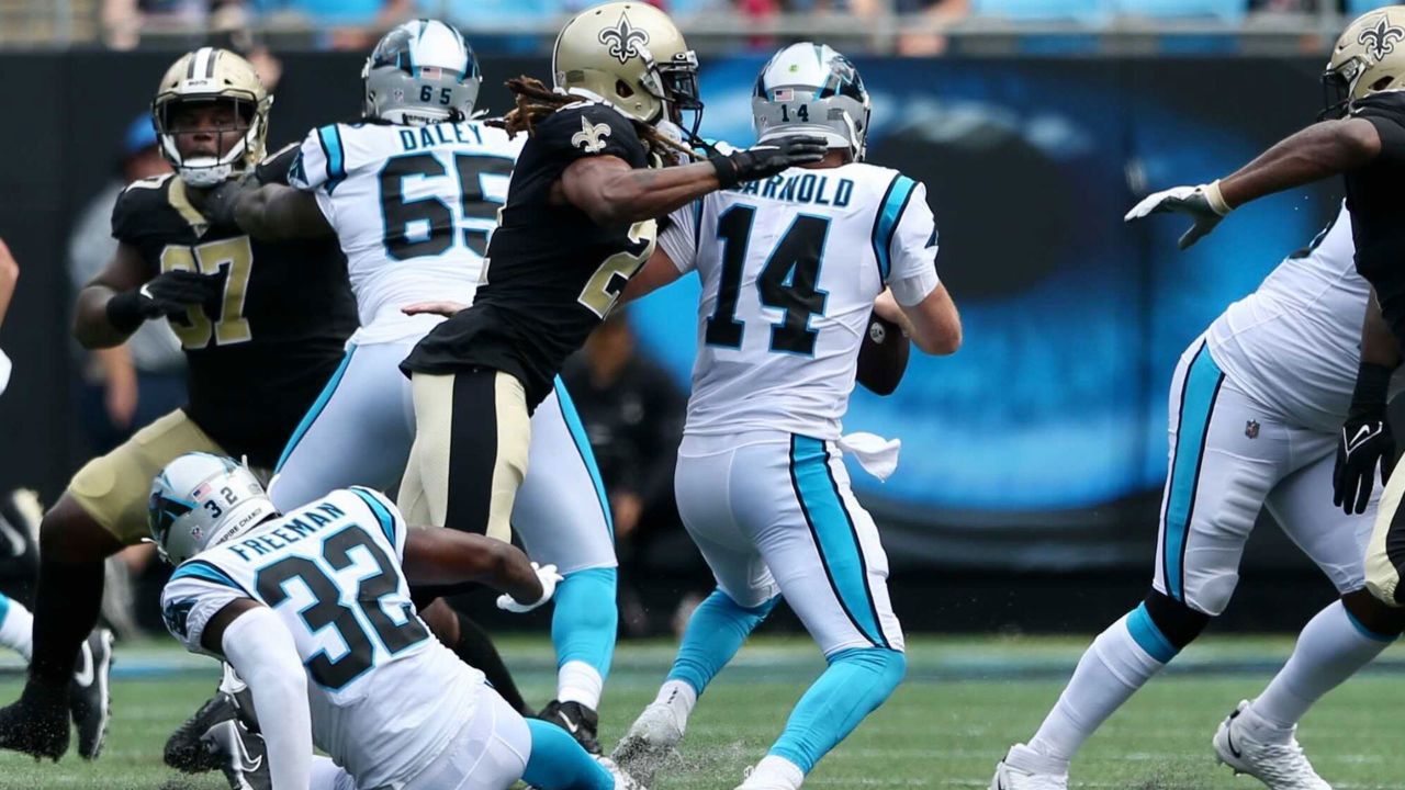 New Orleans Saints cornerback Bradley Roby (21) in action during an NFL  football game against the Seattle Seahawks, Sunday, Oct. 9, 2022, in New  Orleans. (AP Photo/Tyler Kaufman Stock Photo - Alamy