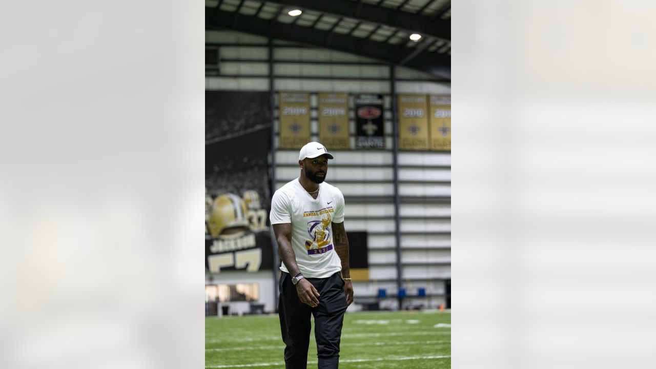 Saints wide receiver Jarvis Landry's high school jersey number to