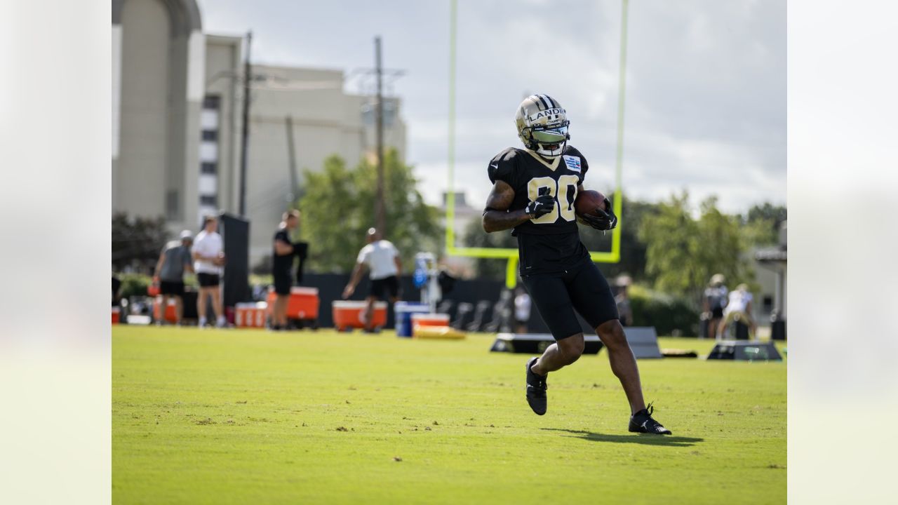 New Orleans Saints quarterback Jameis Winston (2) throws at the NFL team's  football training camp in Metairie, La., Friday, Aug. 4, 2023. (AP  Photo/Gerald Herbert Stock Photo - Alamy