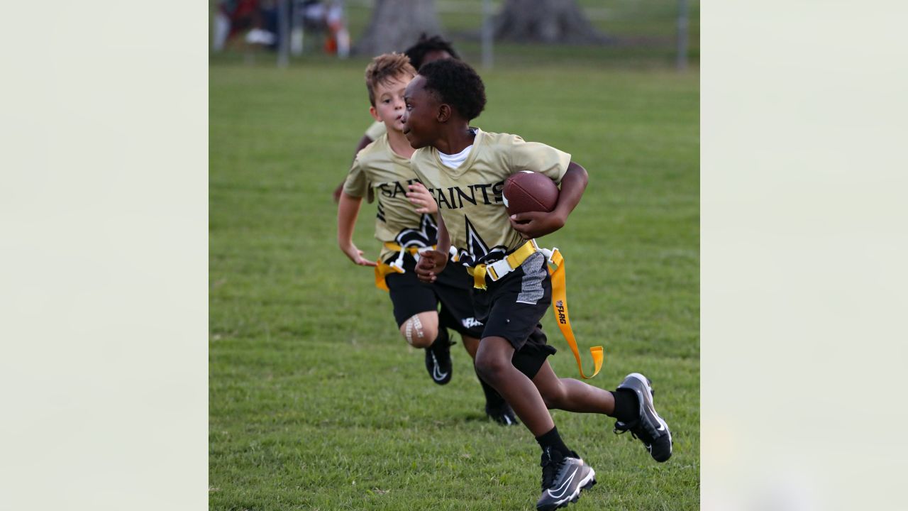 Photos: Saints, Gatorade highlight NFL Youth Flag football team in