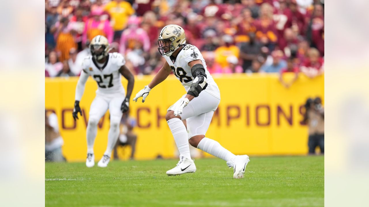 New Orleans Saints defensive end Payton Turner (98) in action during an NFL  preseason football game against the Houston Texans, Sunday, Aug. 27, 2023,  in New Orleans. (AP Photo/Tyler Kaufman Stock Photo - Alamy