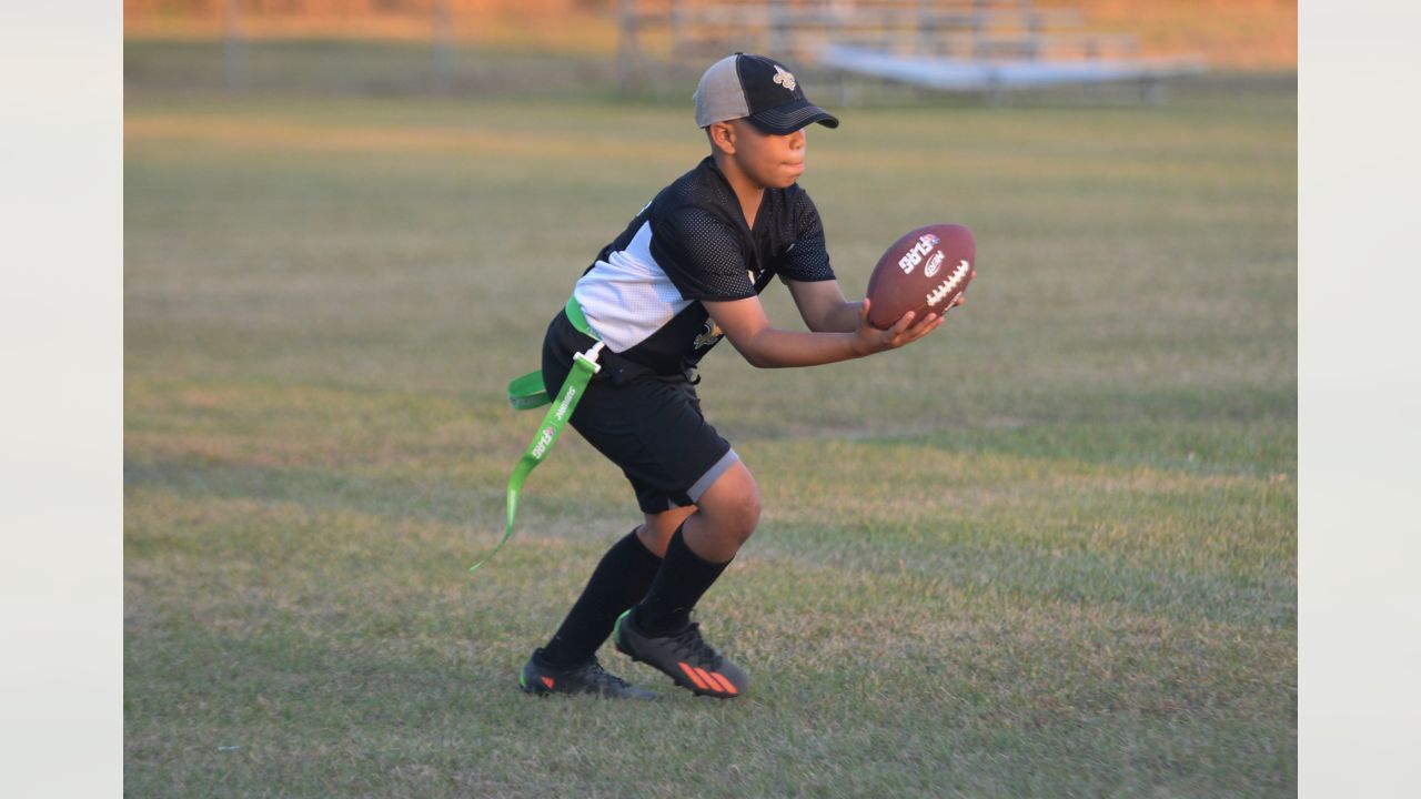 Photos: Saints, Gatorade highlight NFL Youth Flag football team in