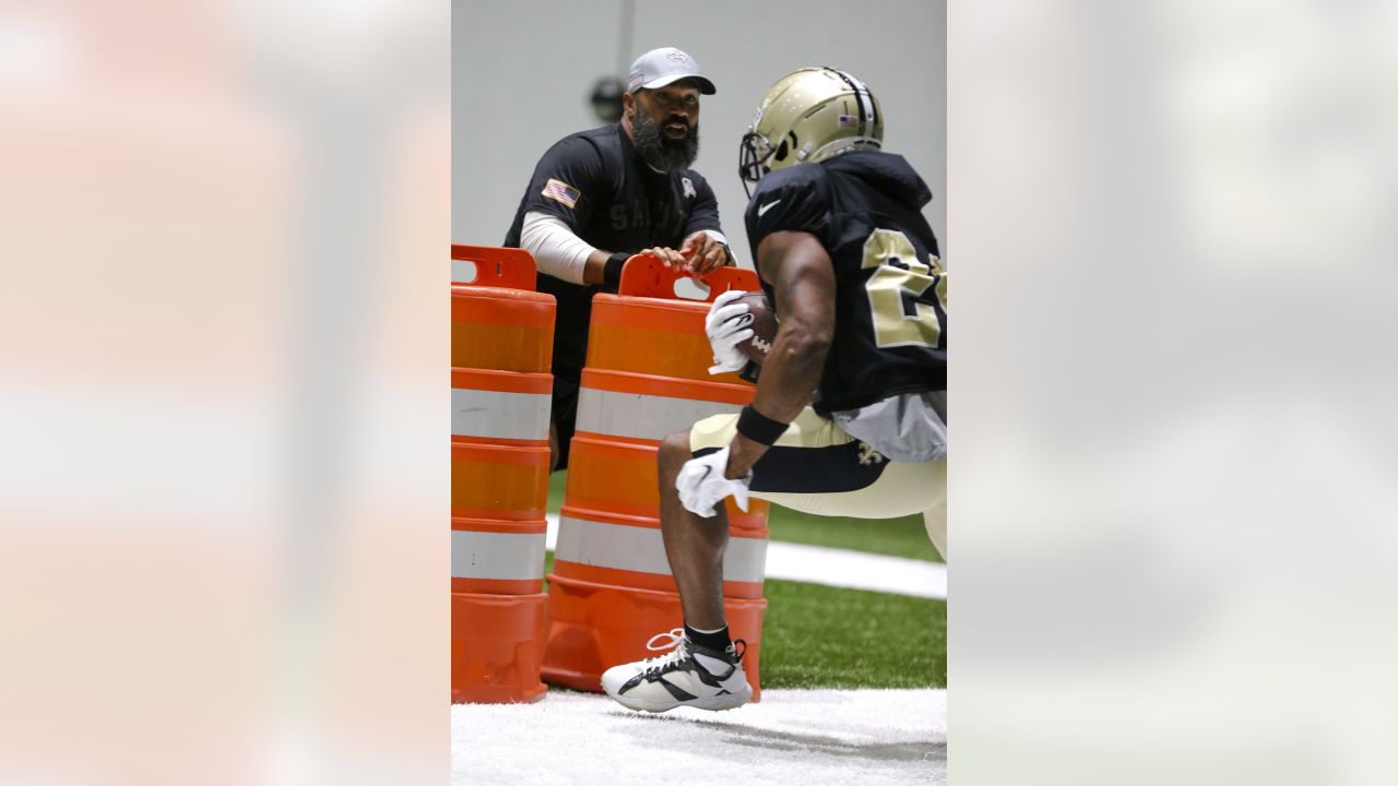 Saints honor Jacob Blake during Thursday's practice - Canal Street