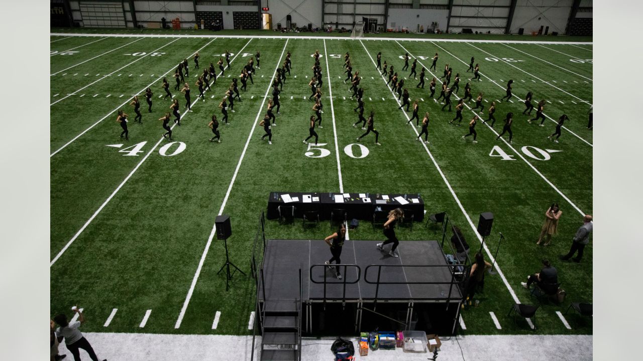 Saints Cheer Krewe Rookies Prepare for 1st Game