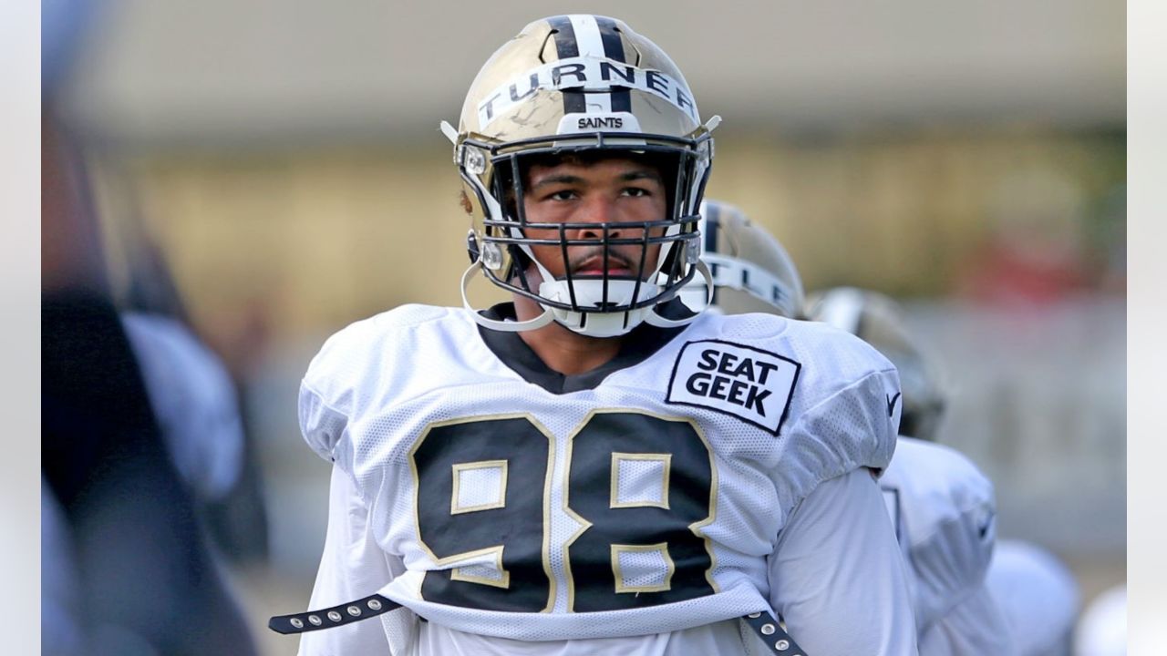 Payton Turner says he's eager to prove why the Saints drafted him