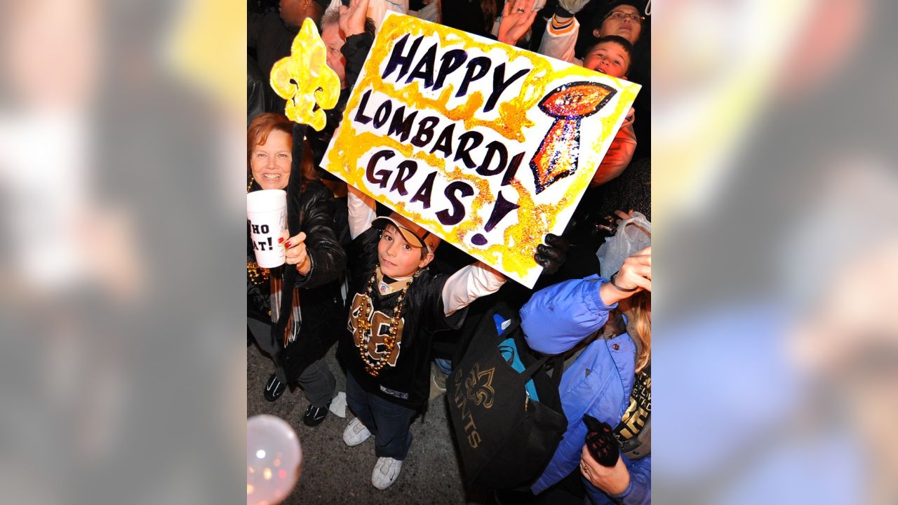 Saints' Super Bowl parade 'wilder than Mardi Gras'