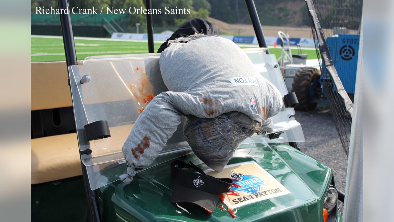 Drew Brees pulls Golf Cart prank on Sean Payton