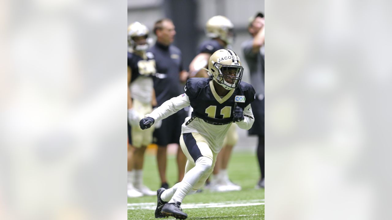 Saints honor Jacob Blake during Thursday's practice - Canal Street