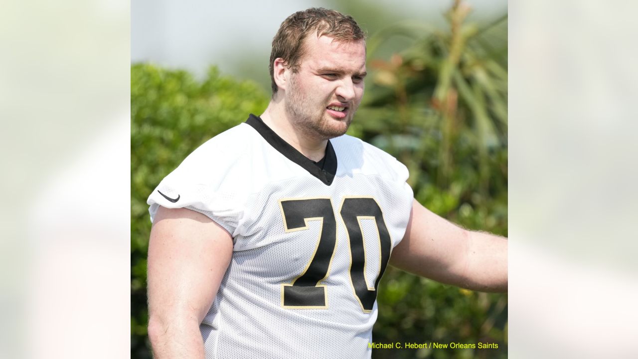 Saints Rookie Minicamp 2022 Trevor Penning Offensive Tackle Interview  5/14/2022