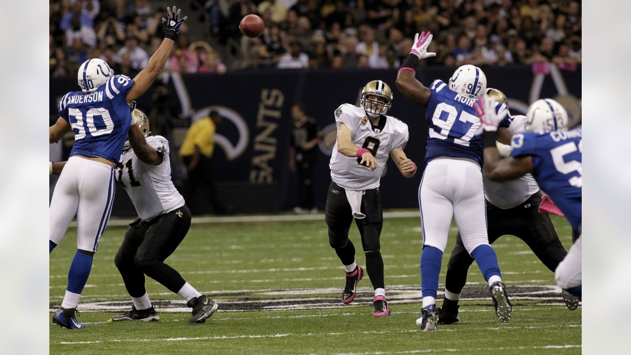 Flashback: Saints rout Colts 62-7