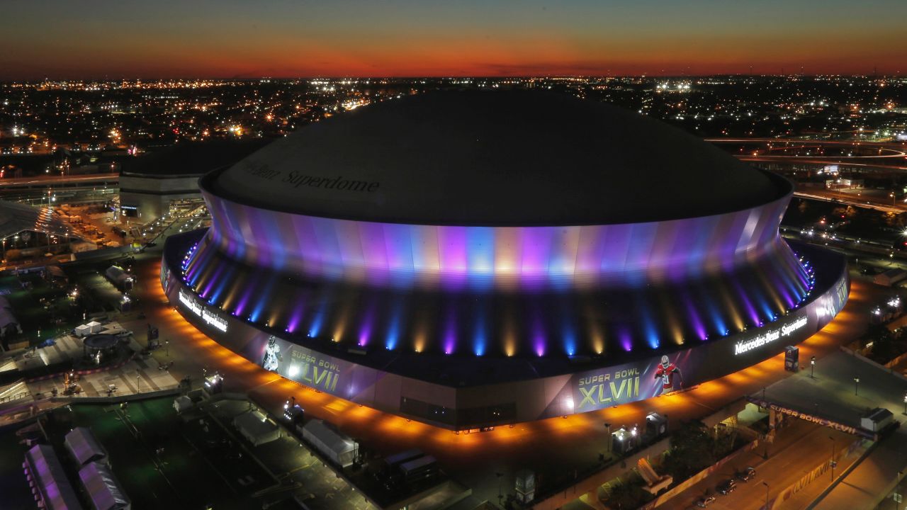 Saints through the years: Mercedes-Benz Superdome