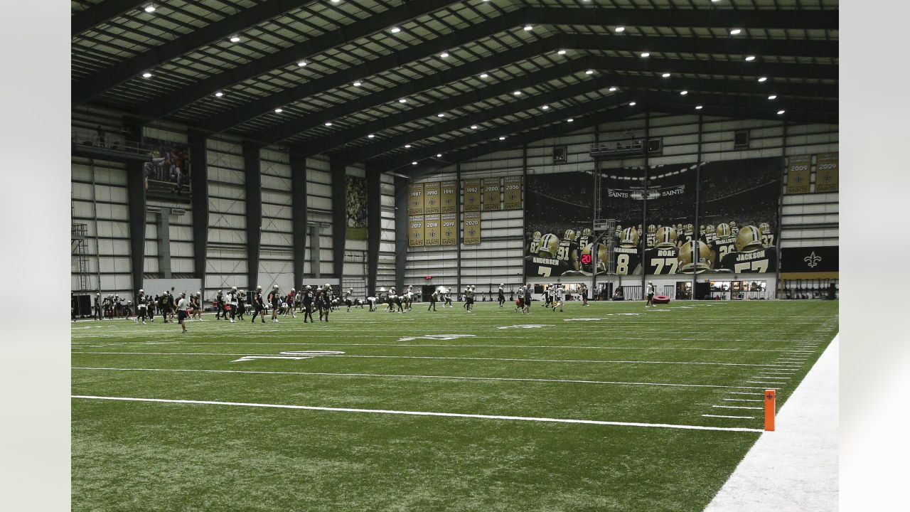 New Orleans Saints on X: Earlier today, the Saints and @PelicansNBA teamed  up with @Chevron to host a STEM Fair at the indoor practice facility! The  field-trip event for over 1,600 students