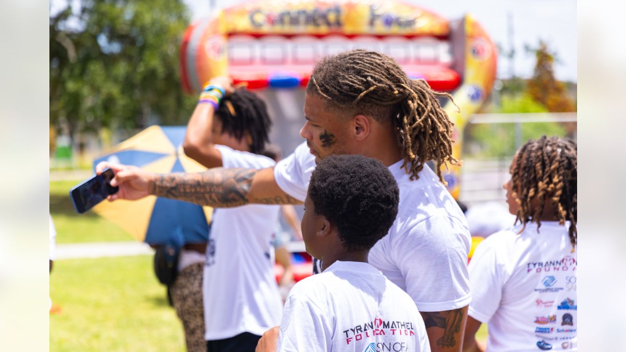 Saints Tyrann Mathieu hosts his 4th annual back-to-school jamboree - Canal  Street Chronicles