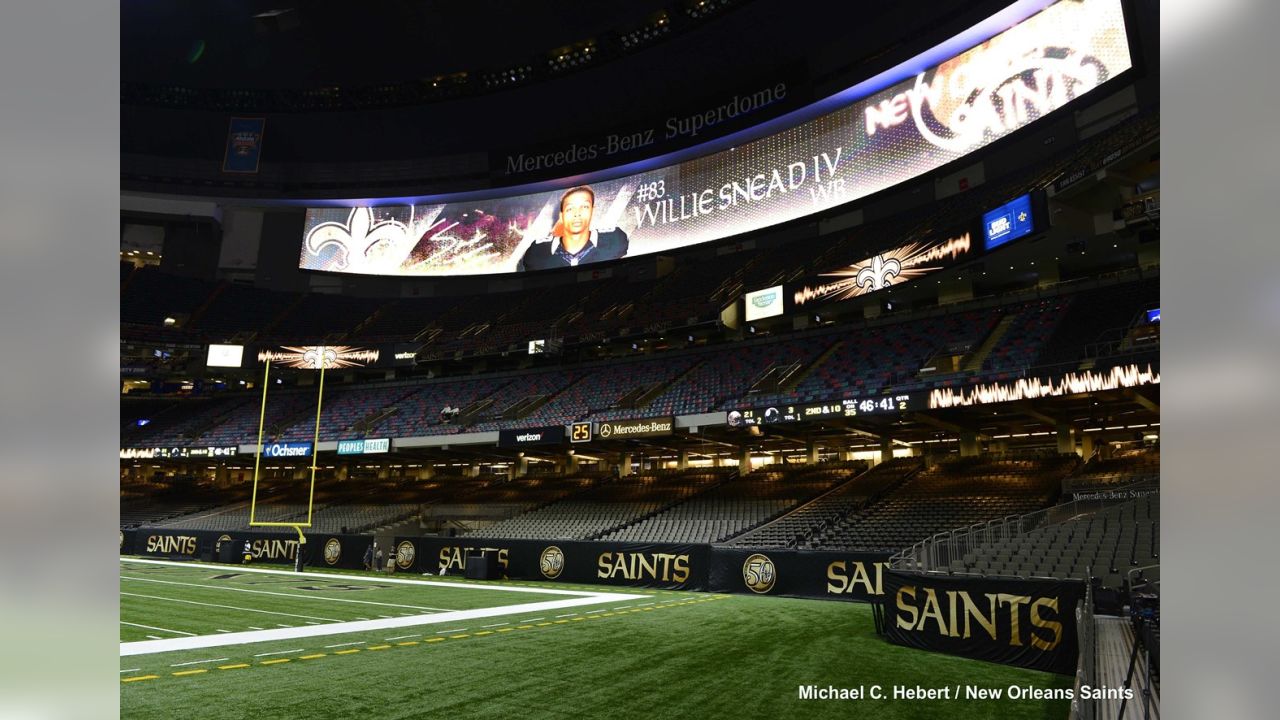 New Orleans Saints Mercedes-Benz Superdome 8 x 10 Football Stadium Photo