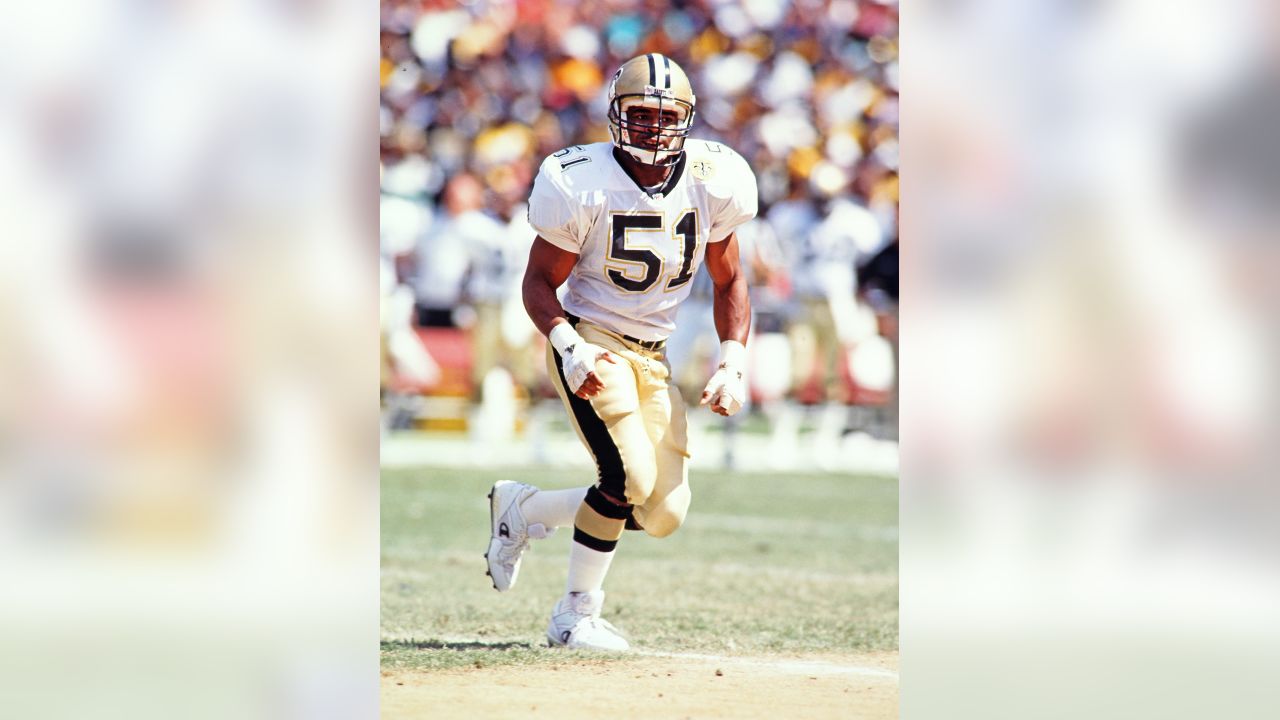 SAM MILLS  New Orleans Saints 1994 Wilson Throwback NFL Football