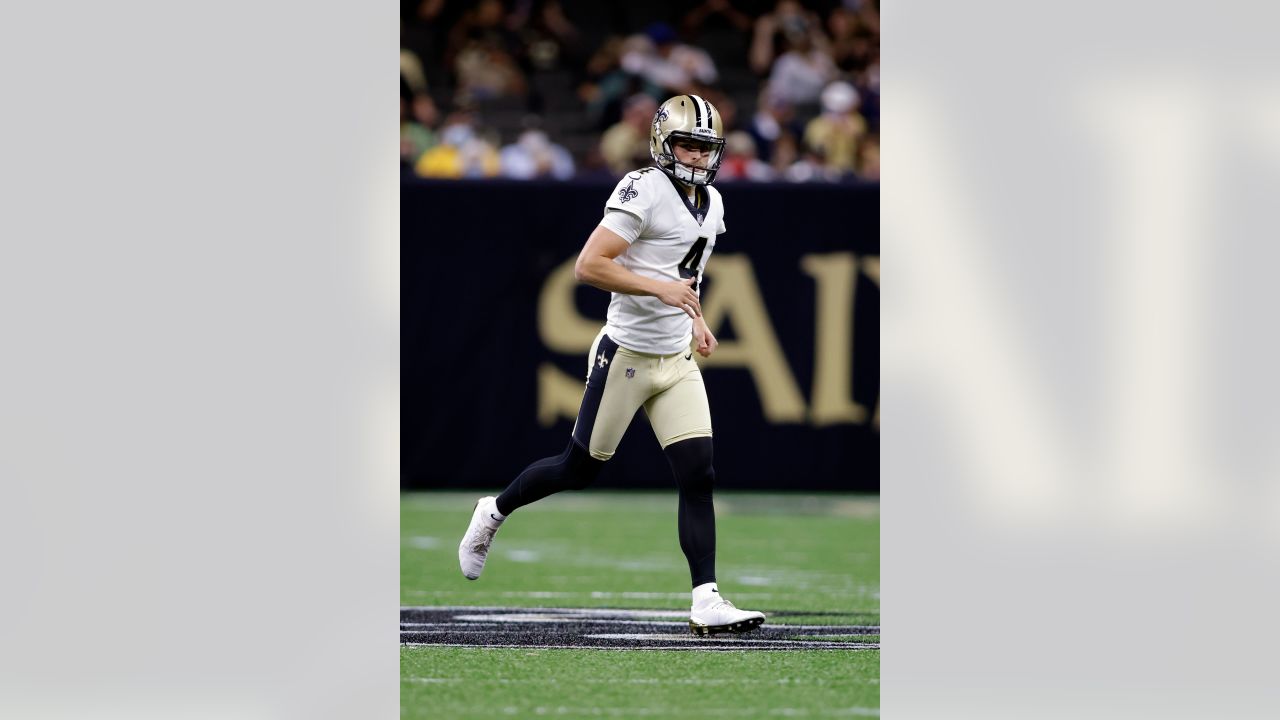 Bro, do that every time:' Saints' punter Blake Gillikin gets game