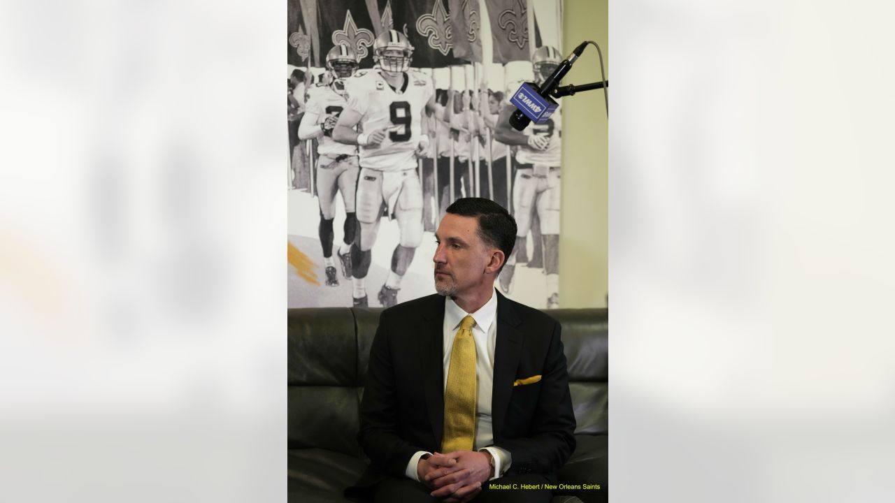 Behind-the-scenes: Dennis Allen's first day as Saints head coach