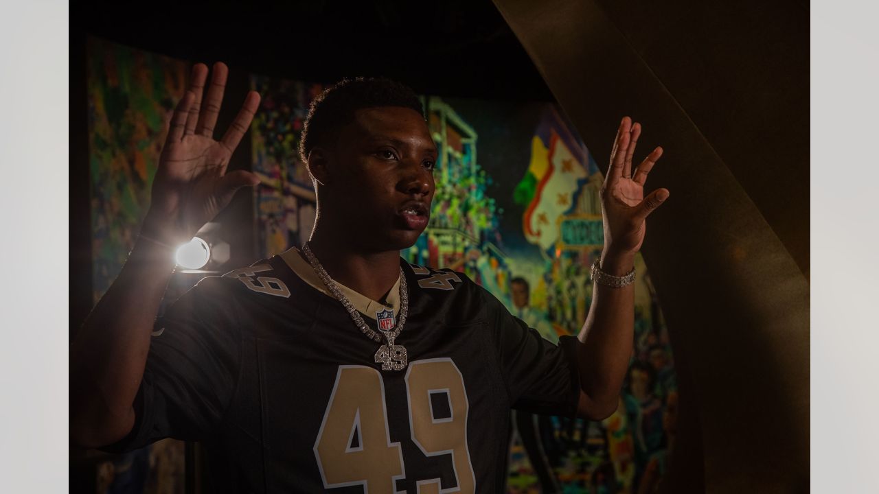 Photos: Saints hype video shoot with Rob49