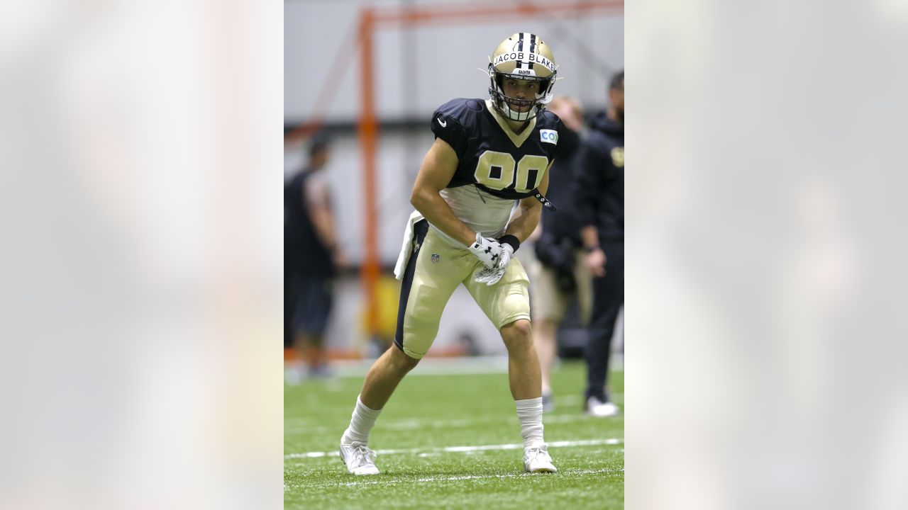 Saints honor Jacob Blake during Thursday's practice - Canal Street