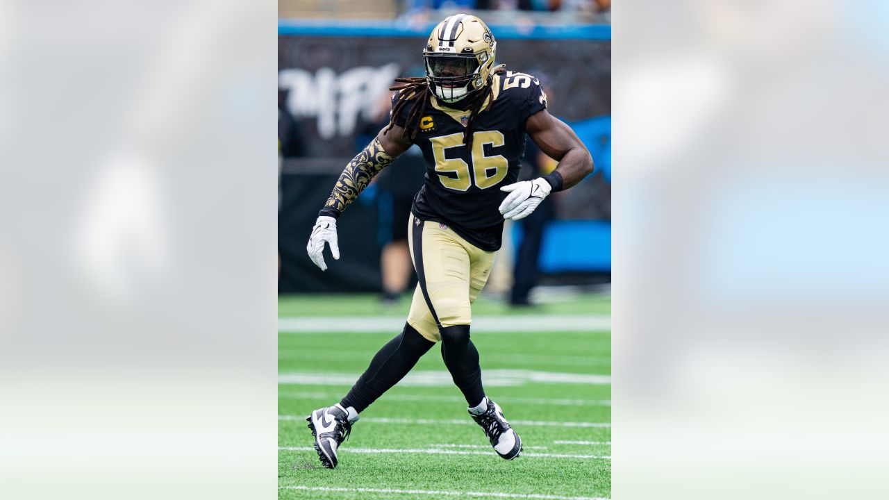 New Orleans Saints' Chris Olave (12) during the second half of an NFL  football game against the the Arizona Cardinals, Thursday, Oct. 20, 2022,  in Glendale, Ariz. (AP Photo/Darryl Webb Stock Photo - Alamy