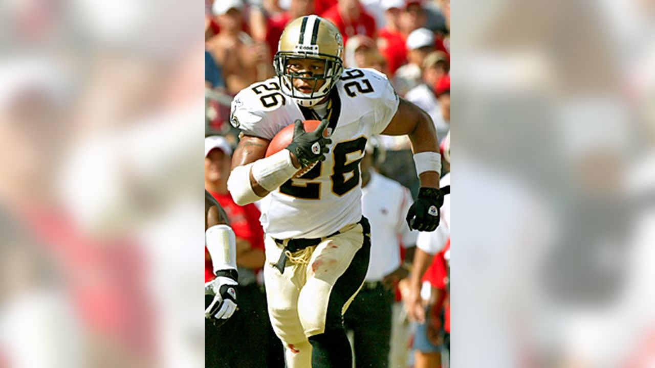 Lot Detail - 2002 Deuce McAllister New Orleans Saints Game-Used Road Jersey