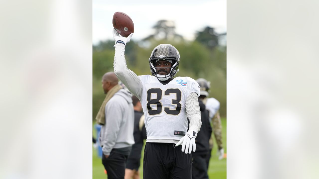 Saints Debut Their Awesome New Black Helmets on Sunday in London